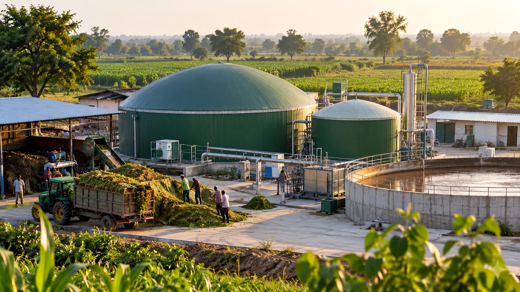 Biogas carbon project development
